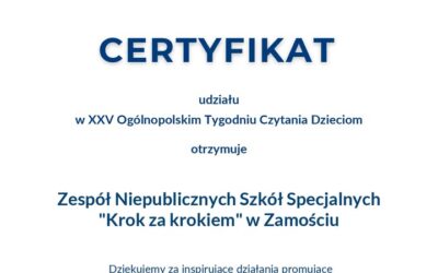 Nasza szkoła brała udział w XX…